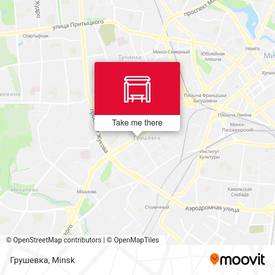 Грушевка map