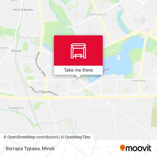 Віктара Турава map