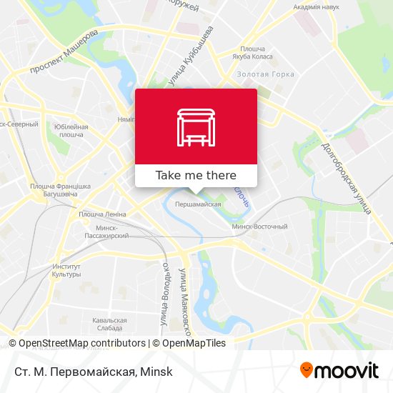 Ст. М. Первомайская map