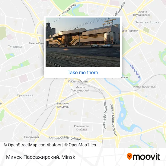 Минск-Пассажирский map