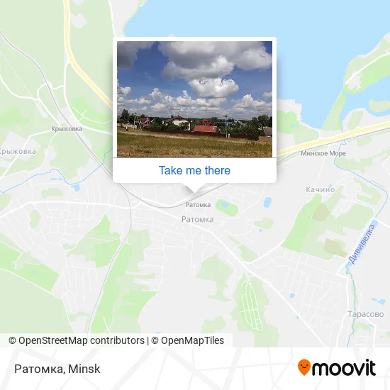 Ратомка map