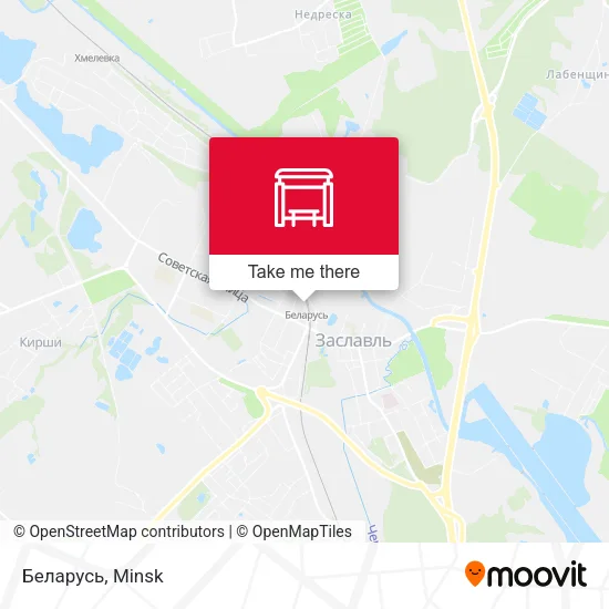 Беларусь map