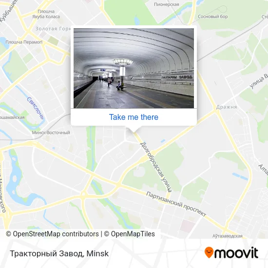 Тракторный Завод map
