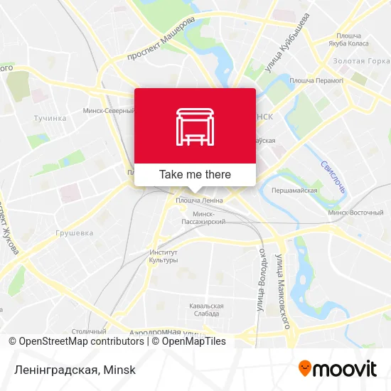 Ленінградская map
