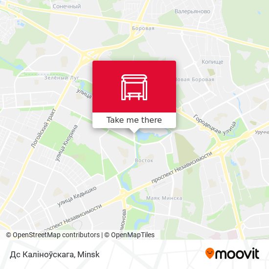 Дс Каліноўскага map