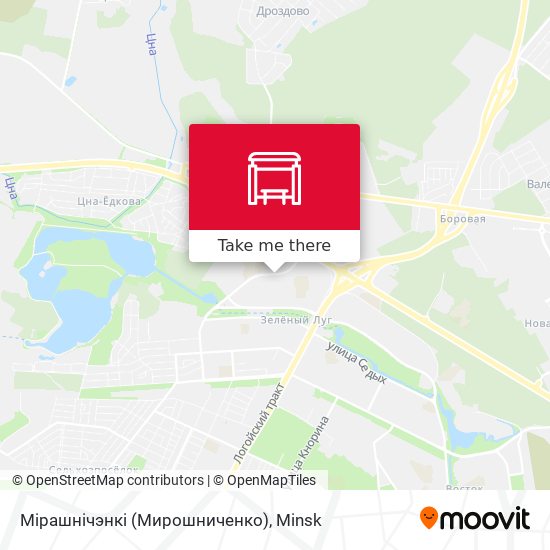 Мірашнічэнкі (Мирошниченко) map