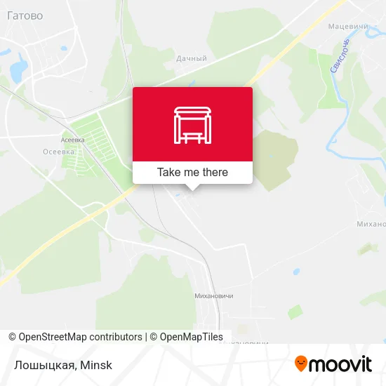 Лошыцкая map