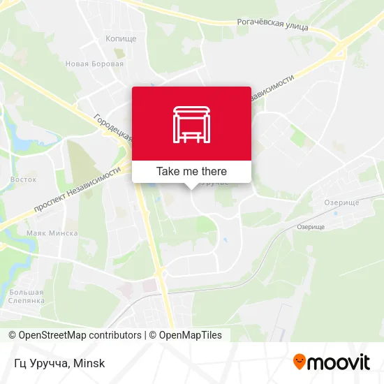 Гц Уручча map