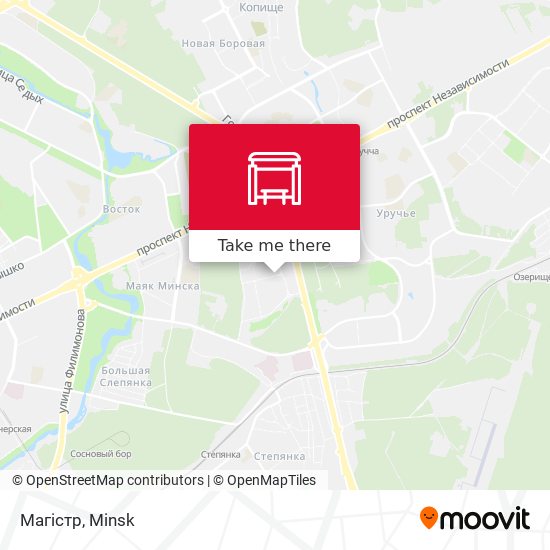 Магістр map
