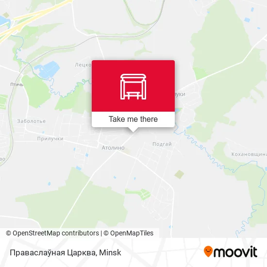 Праваслаўная Царква map