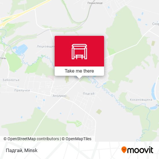 Падгай map