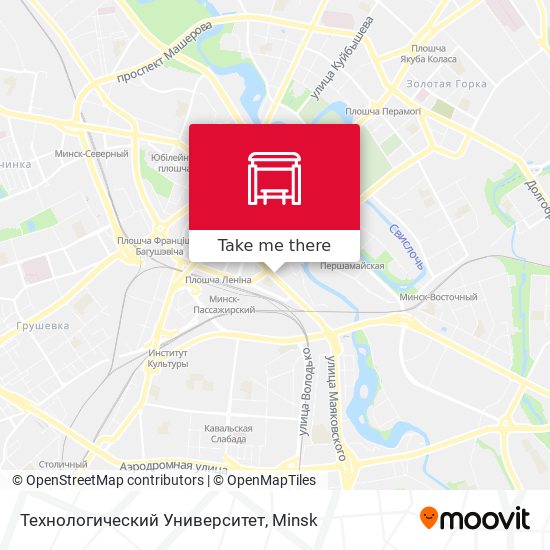 Технологический Университет map