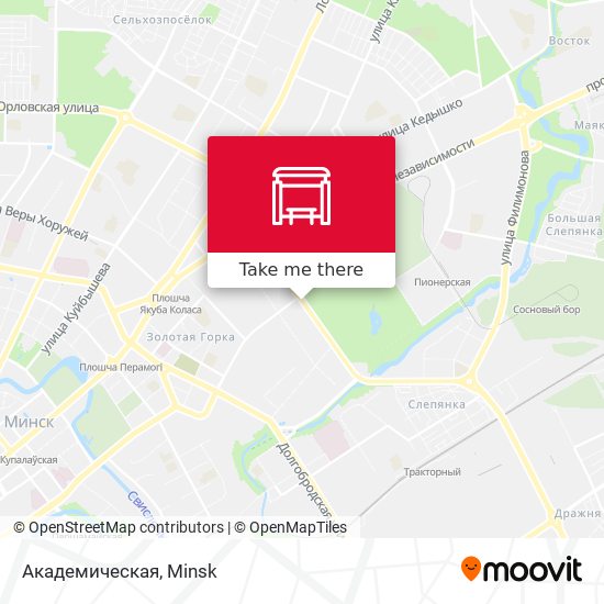 Академическая map