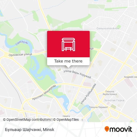 Бульвар Шаўчэнкі map