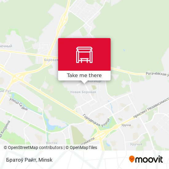 Братоў Райт map