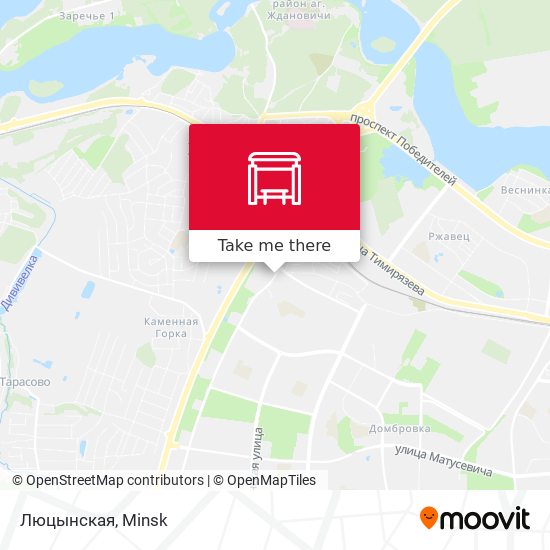 Люцынская map