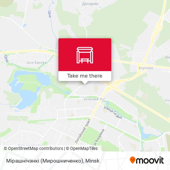 Мірашнічэнкі (Мирошниченко) map