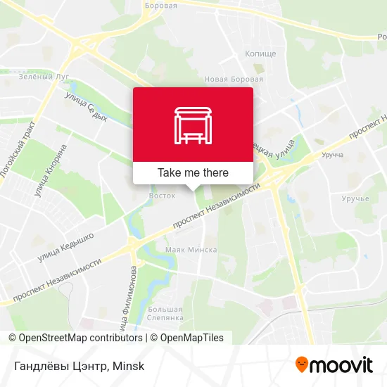 Гандлёвы Цэнтр map