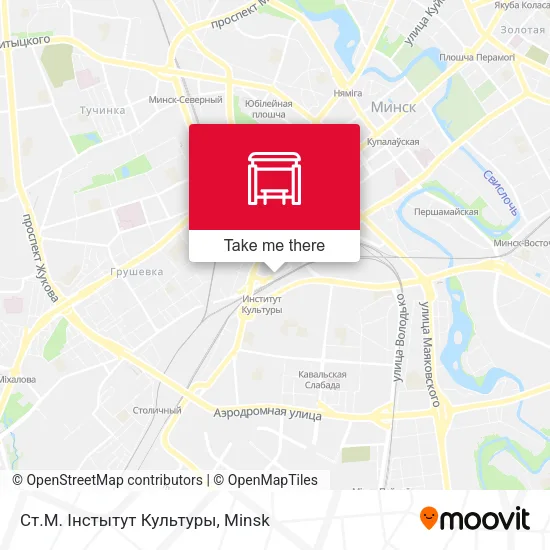 Ст.М. Інстытут Культуры map