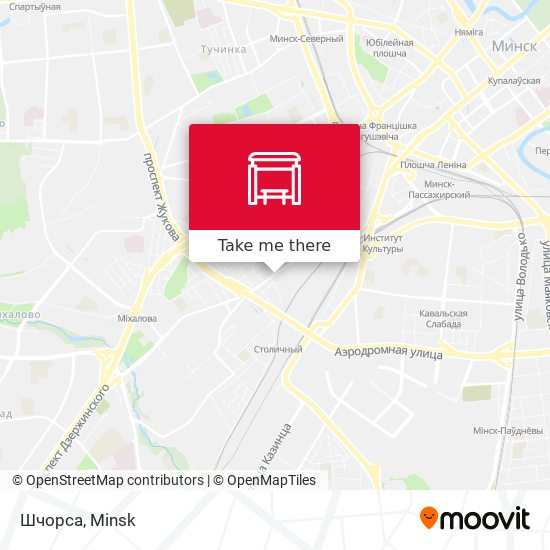 Шчорса map