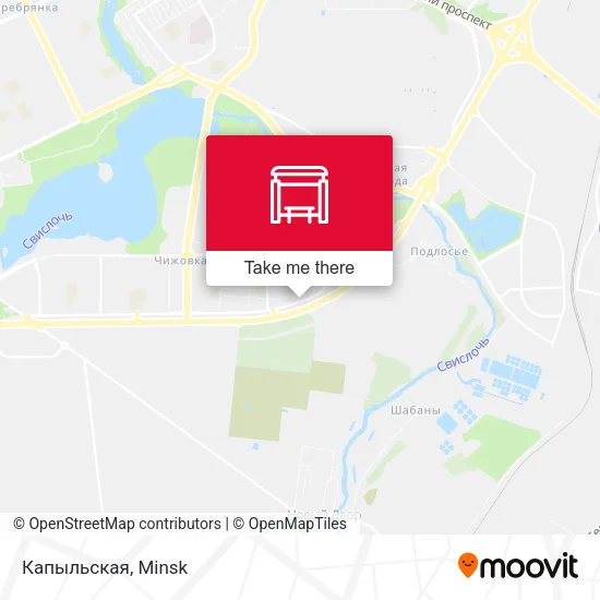 Капыльская map