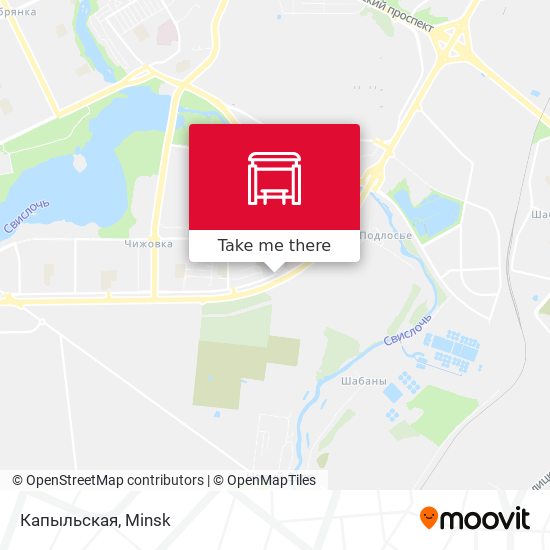 Капыльская map