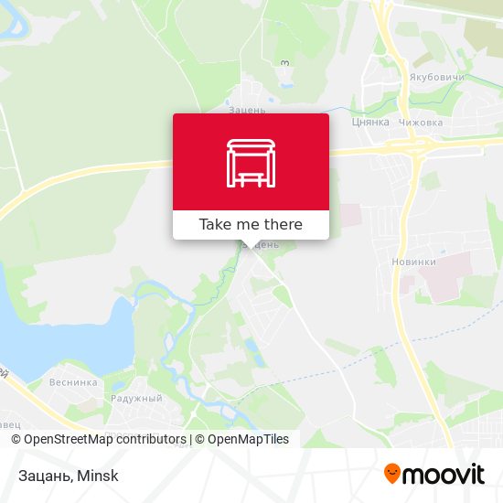 Зацань map