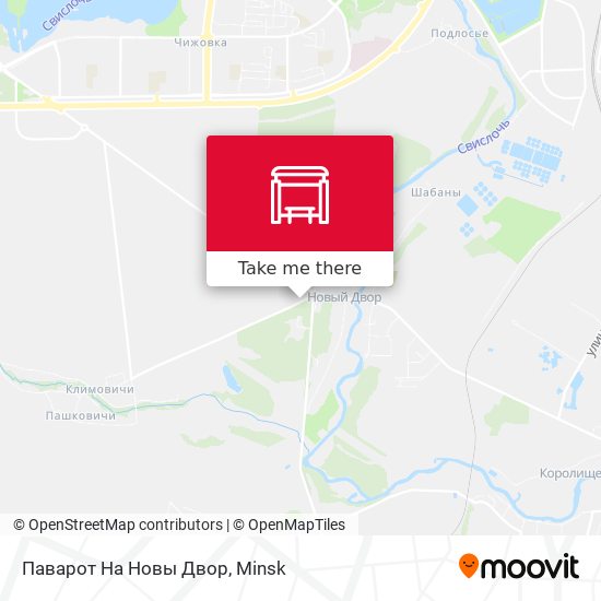 Паварот На Новы Двор map