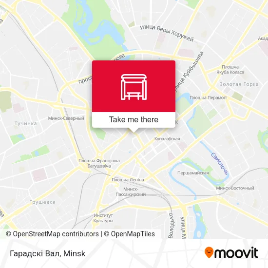 Гарадскі Вал map