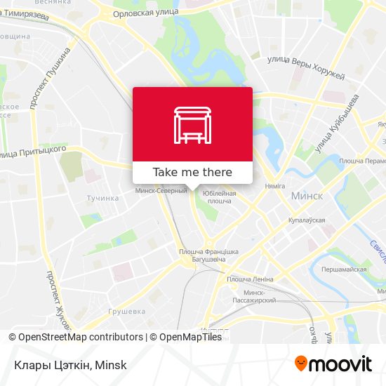 Клары Цэткін map
