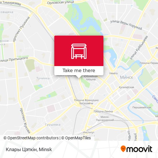 Клары Цэткін map