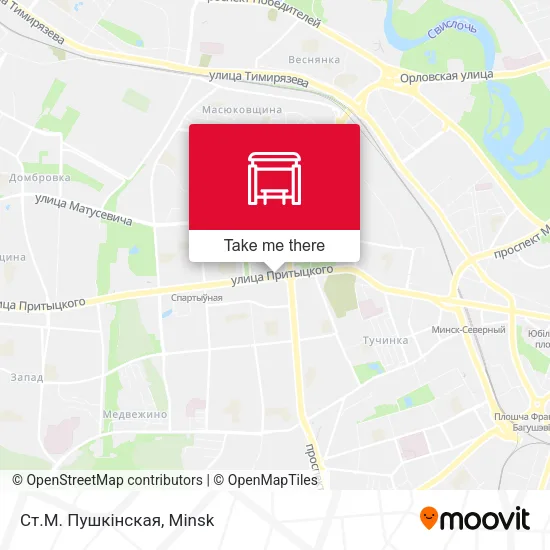 Ст.М. Пушкінская map