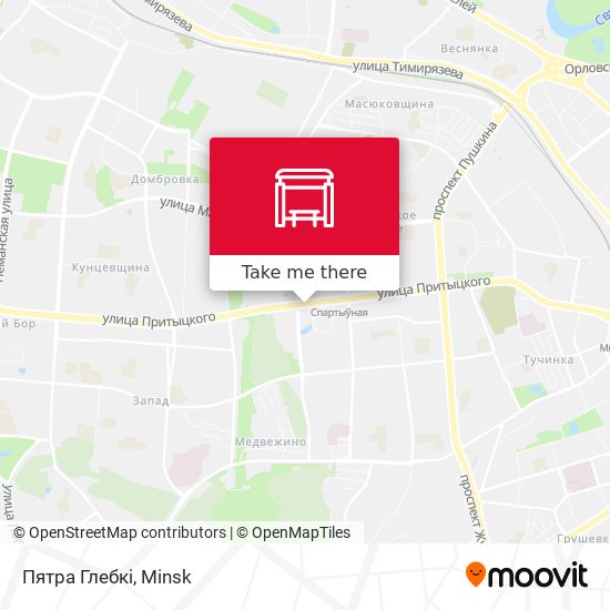 Пятра Глебкі map