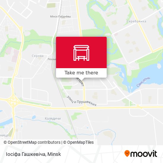 Іосіфа Гашкевіча map
