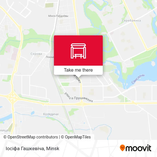 Іосіфа Гашкевіча map