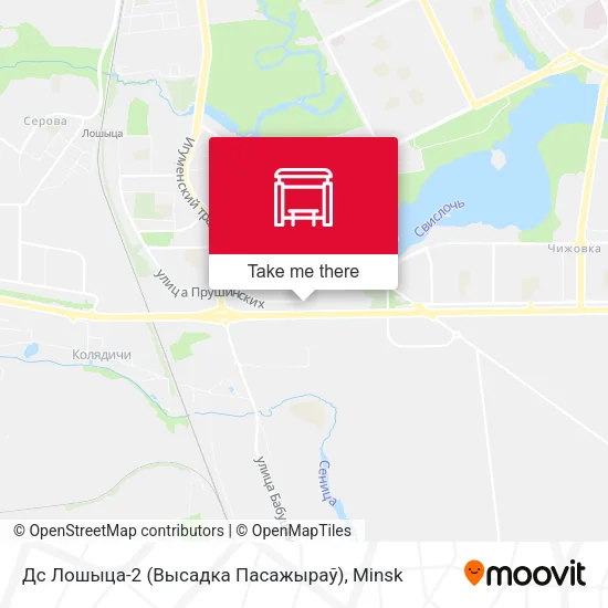 Дс Лошыца-2 (Высадка Пасажыраў) map