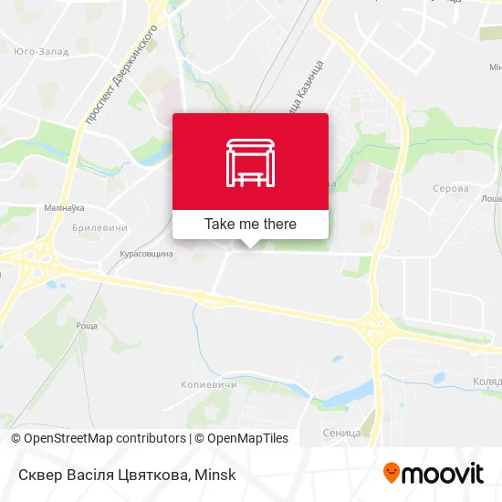 Сквер Васіля Цвяткова map