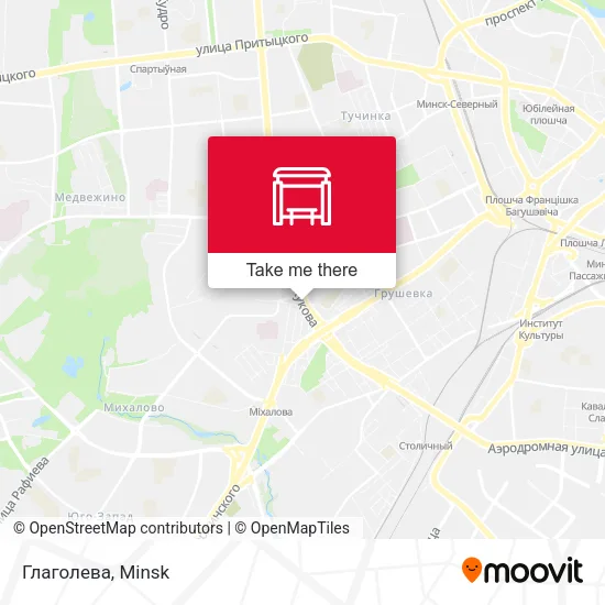 Глаголева map