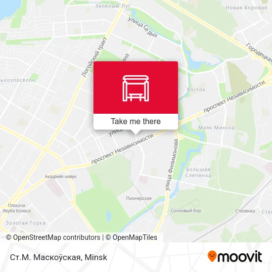 Ст.М. Маскоўская map
