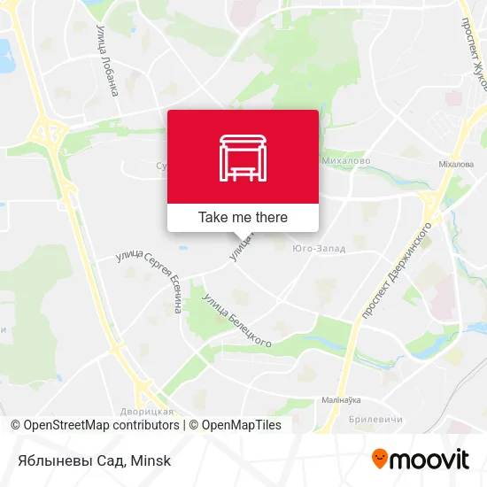 Яблыневы Сад map