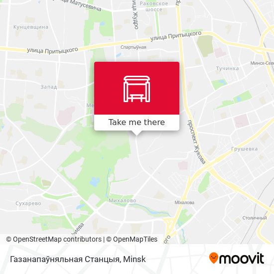 Газанапаўняльная Станцыя map