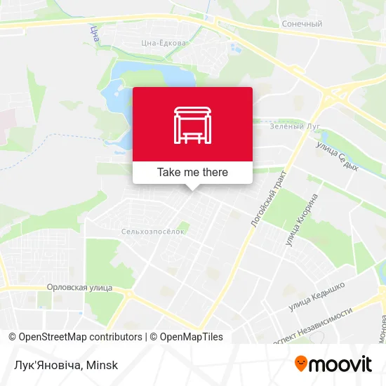 Лук'Яновіча map