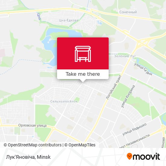Лук'Яновіча map