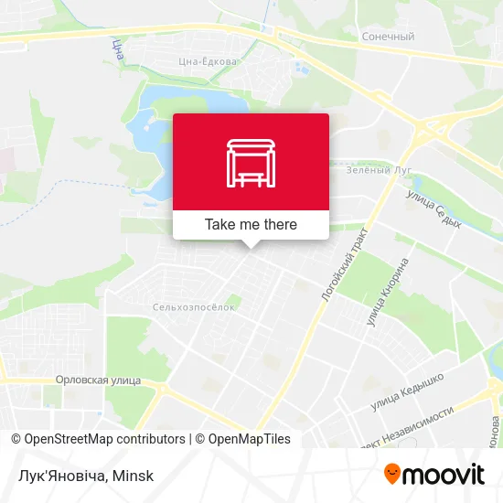 Лук'Яновіча map