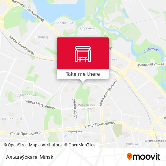 Альшэўскага map