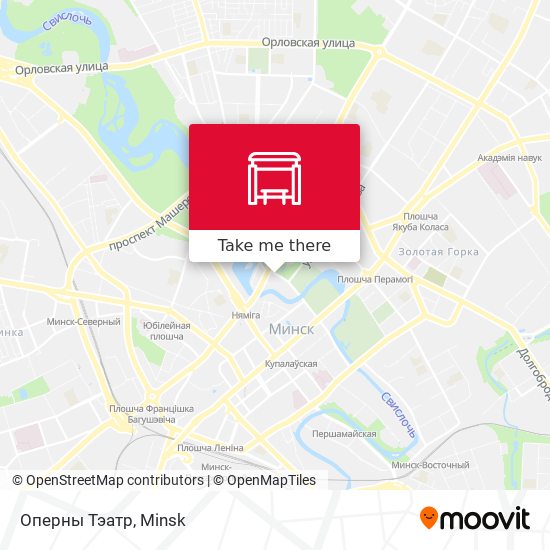 Оперны Тэатр map