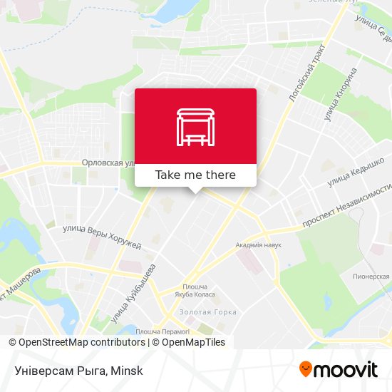 Універсам Рыга map