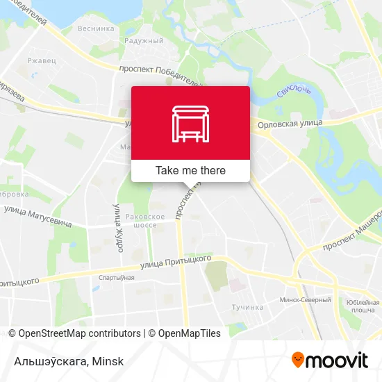 Альшэўскага map