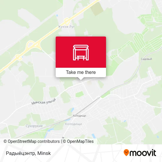 Радыёцэнтр map