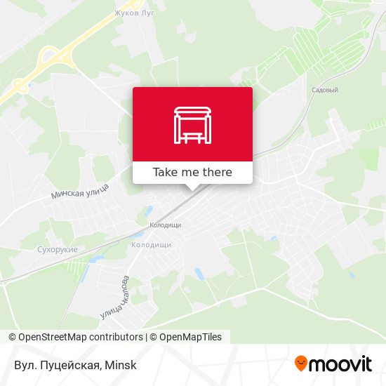 Вул. Пуцейская map